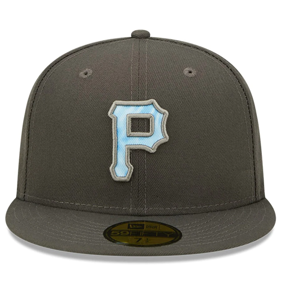 New Era Pittsburgh Pirates Fathers Day 2022 59FIFTY Fitted Hat - Charcoal Grey