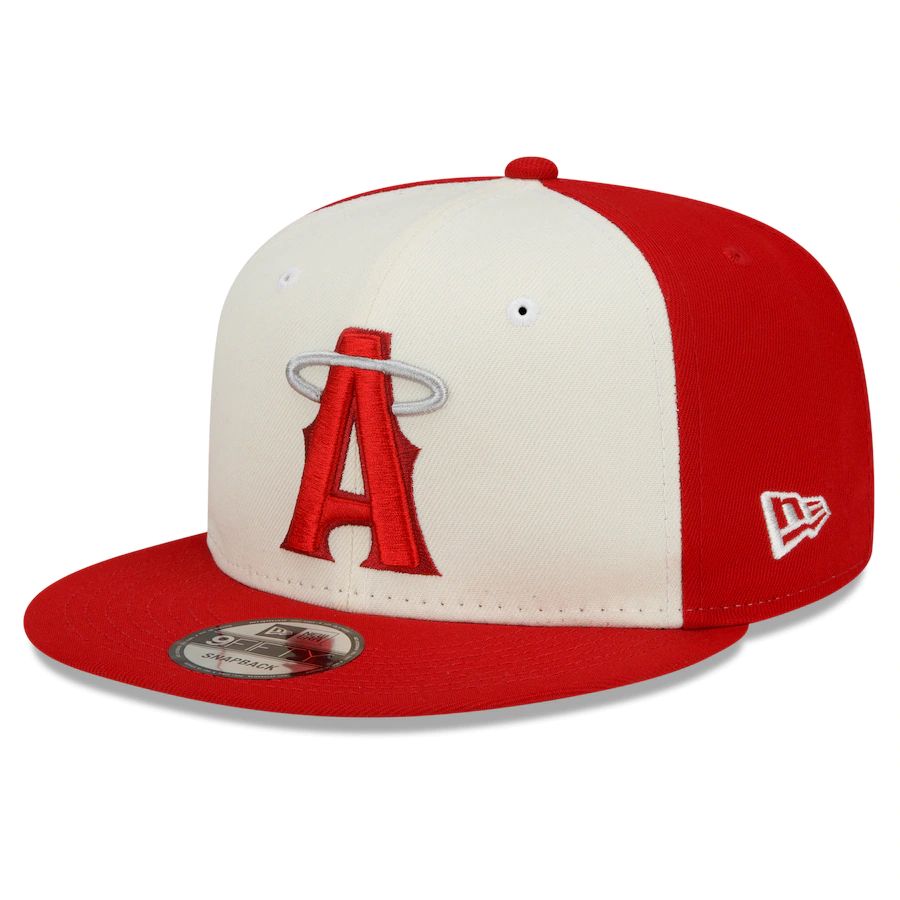 Los Angeles Angels New Era 2022 City Connect 9FIFTY Snapback Adjustable Hat - Red