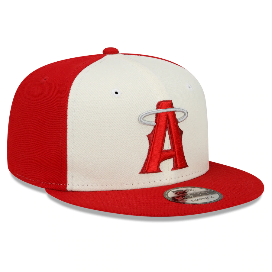 New Era Los Angeles Angels City Connect 9FIFTY Snapback Adjustable Hat - Red