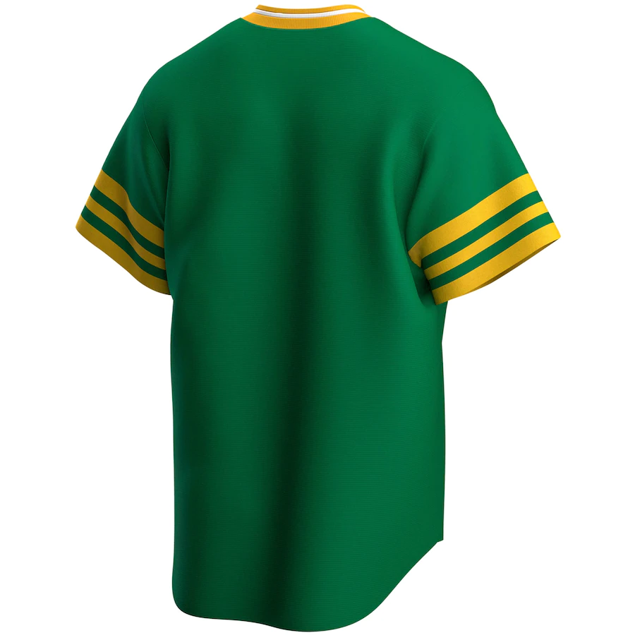 Oakland Athletics Nike Replica Men's MLB Baseball jersey- light Green