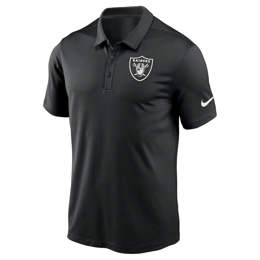 Nike Las Vegas Raiders Franchise Team Performance Polo - Black