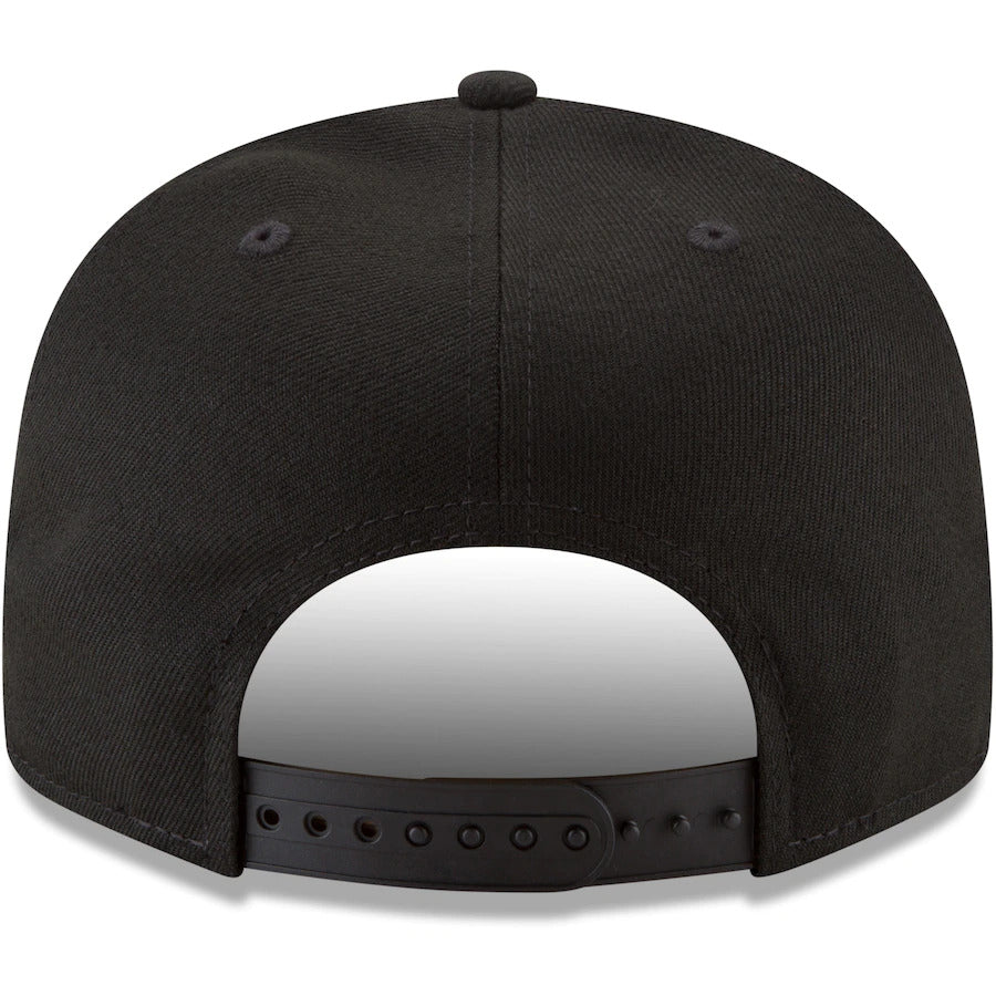 CHICAGO WHITE SOX NEW ERA BASIC COLLECTION SNAPBACK 9FIFTY-BLACK AND WHITE Nvsoccer.com Thecoliseum