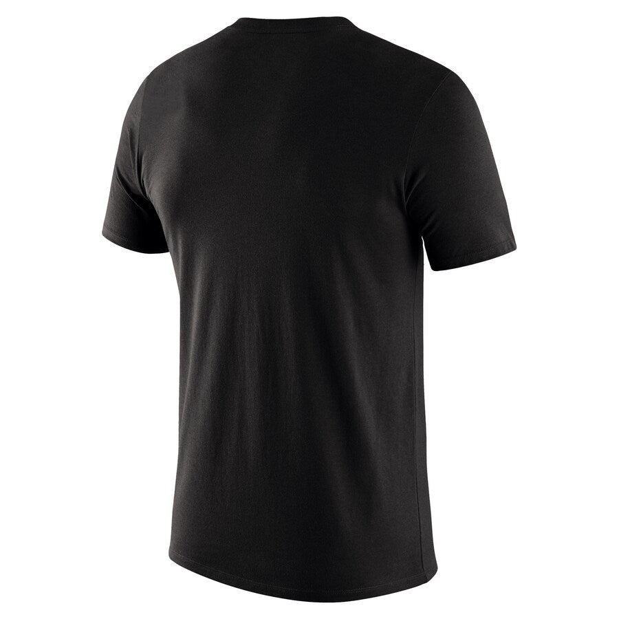 Men's Oakland Athletics Nike Black Practice Performance T-Shirt