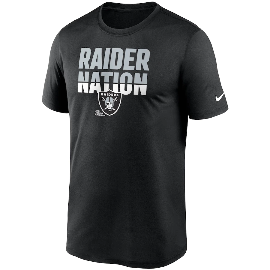 Nike Las Vegas Raiders Legend Local Phrase Performance T-Shirt