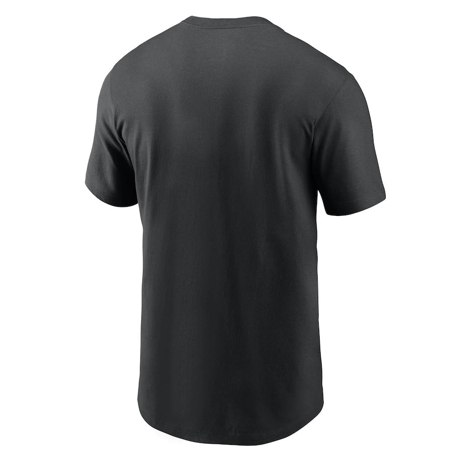 Nike Men's Las Vegas Raiders Black Primary Logo T-Shirt-Black
