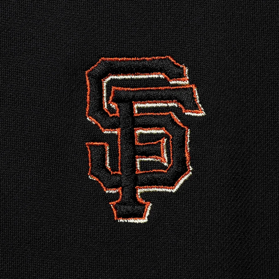 '47 San Francisco Giants  Relay Fleece Pullover Sweatshirt - Black