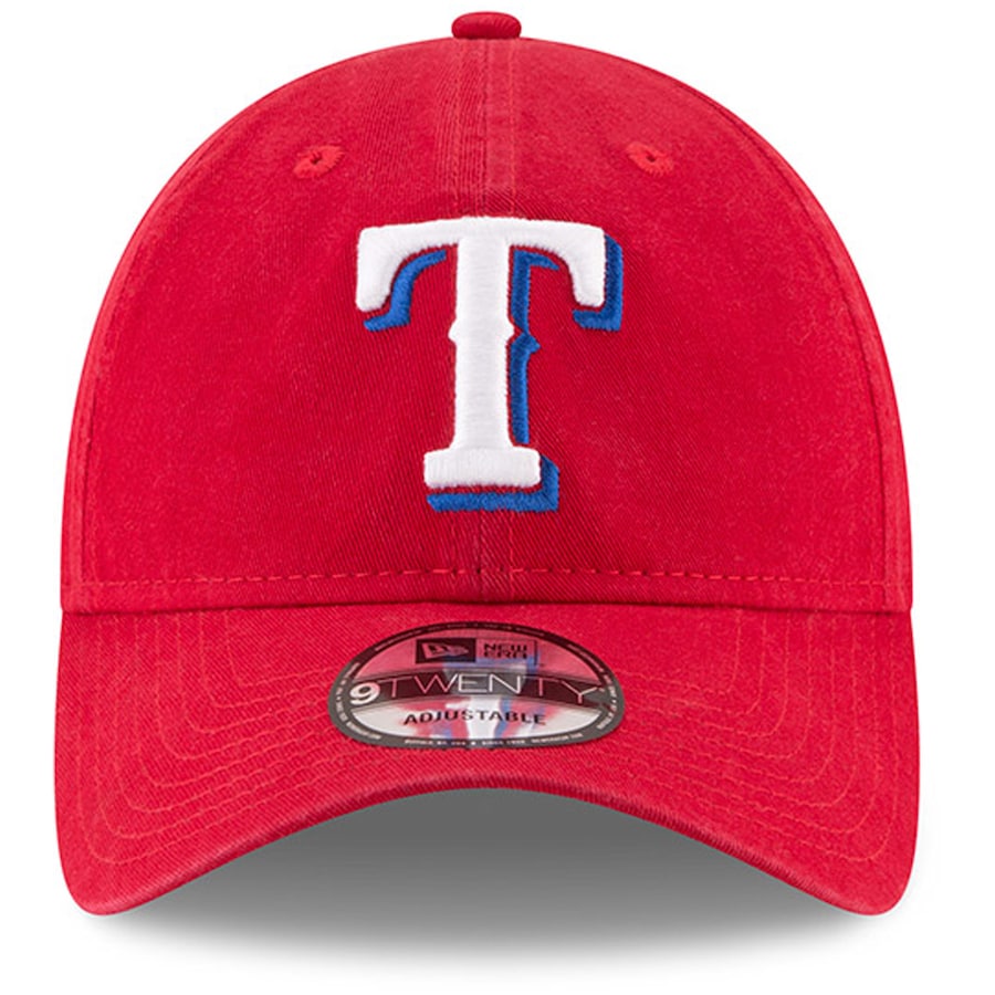 Texas Rangers New Era Red Alternate Replica Core Classic 9TWENTY Adjustable Hat