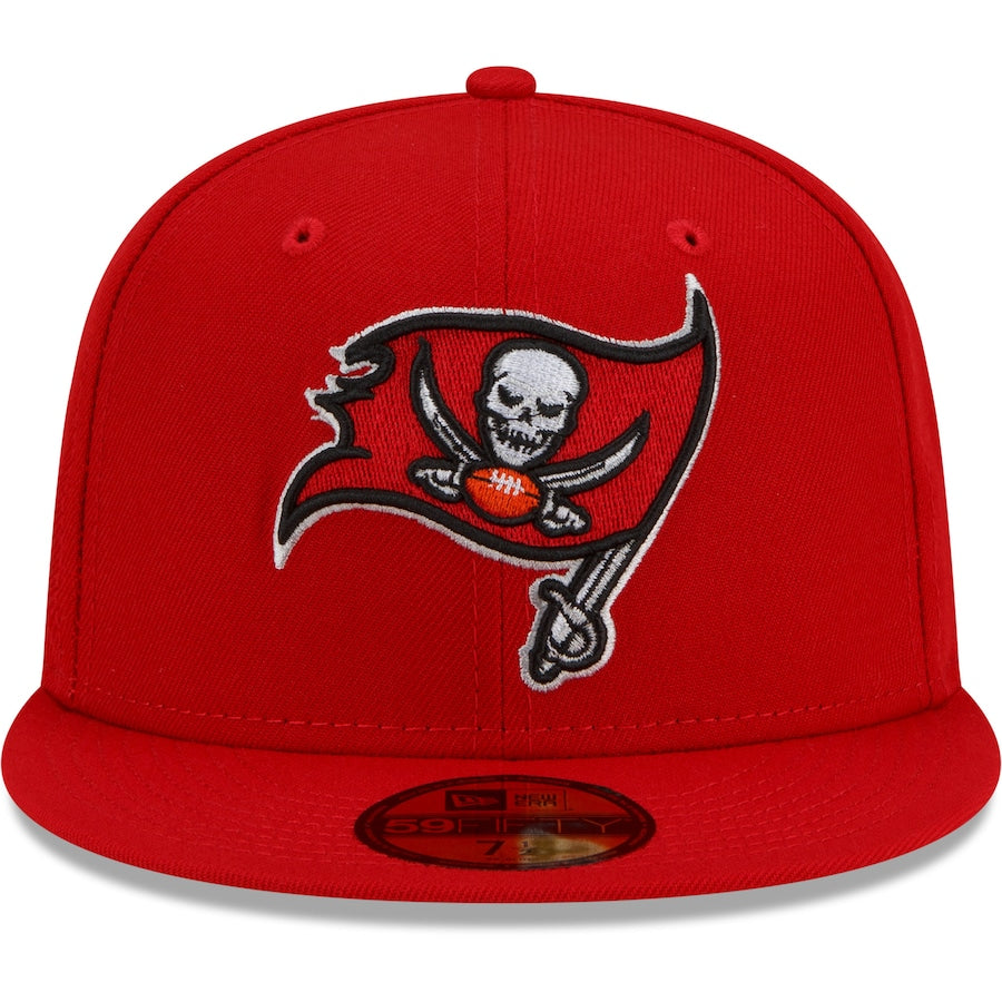 NEW ERA TAMPA BAY BUCCANEERS XXXVII SUPERBOWL PATCH 9FIFTY FITTED-RED