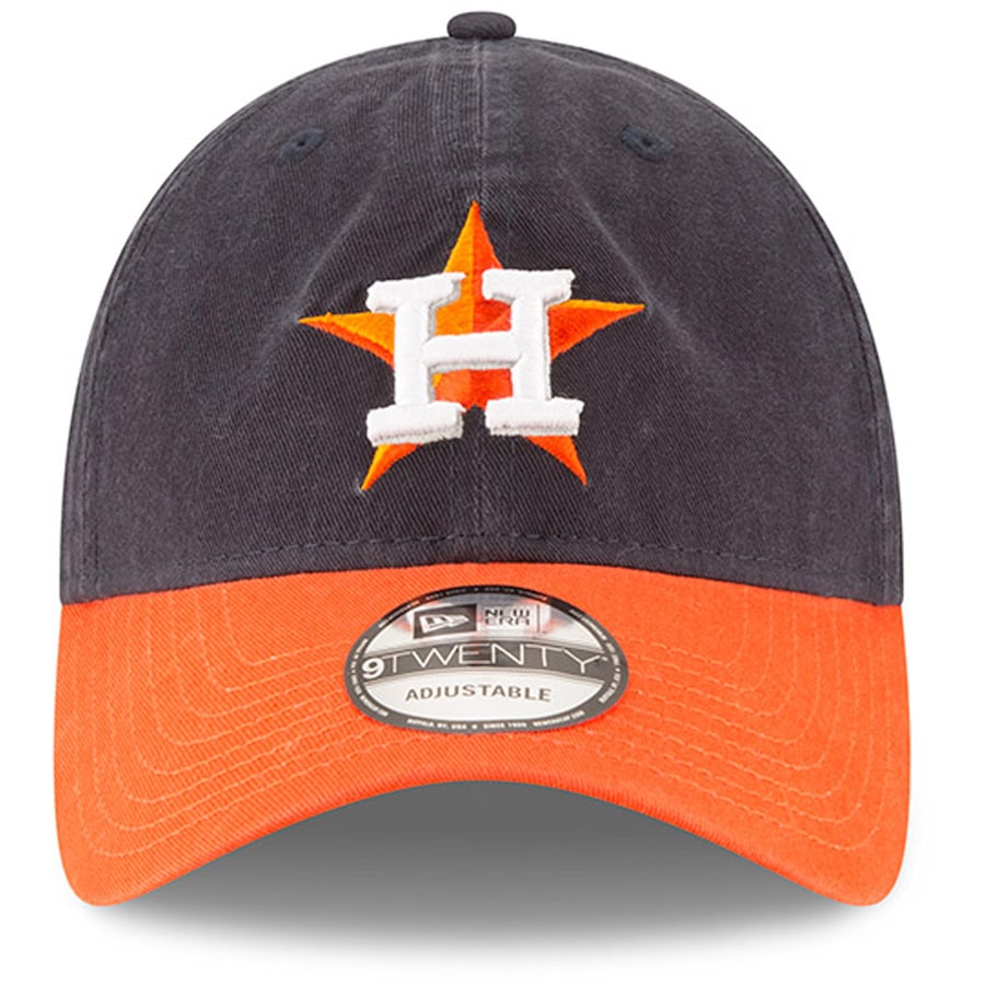 Houston Astros New Era Navy/Orange Road Replica Core Classic 9TWENTY Adjustable Hat