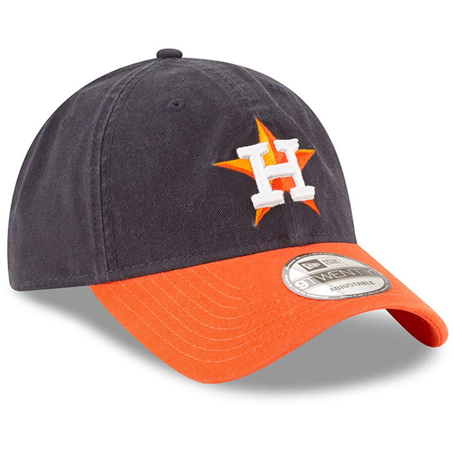 Houston Astros New Era Navy/Orange Road Replica Core Classic 9TWENTY Adjustable Hat