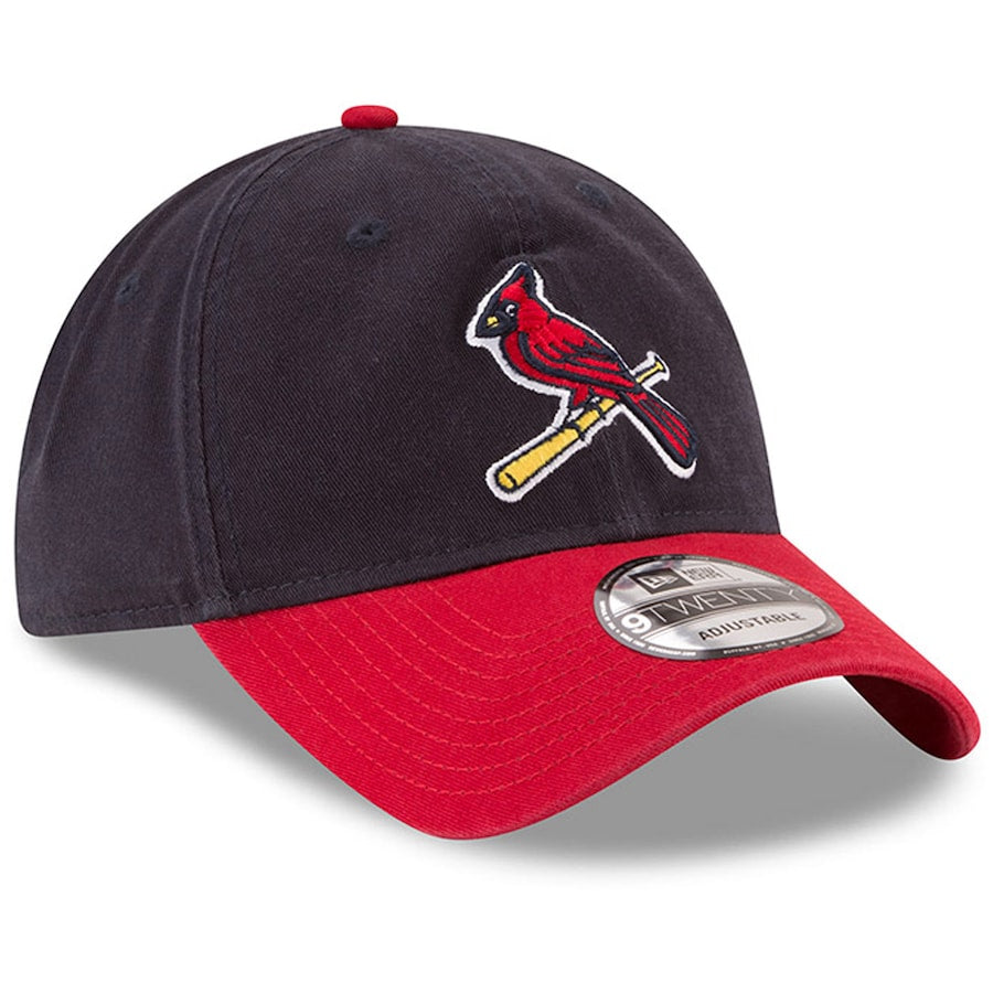 St. Louis Cardinals New Era Navy/Red Alternate 2 Replica Core Classic 9TWENTY Adjustable Hat