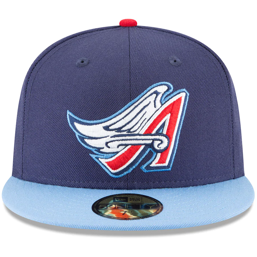 New Era California Angels Navy Cooperstown Collection Wool 59FIFTY Fitted Hat