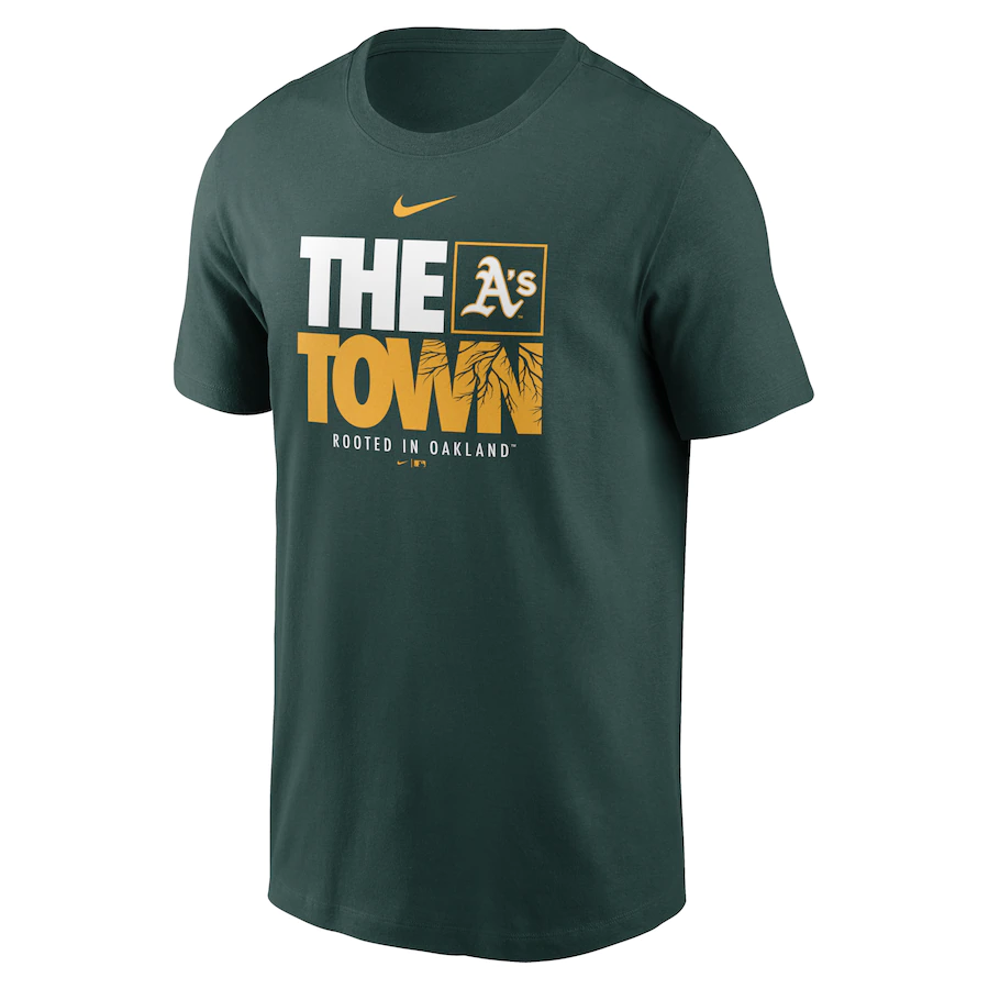 Nike Men's Oakland Athletics Green The Town Local Team T-Shirt