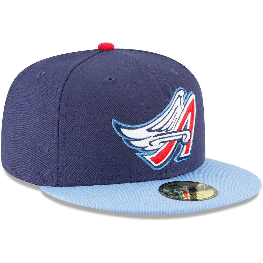 New Era California Angels Navy Cooperstown Collection Wool 59FIFTY Fitted Hat