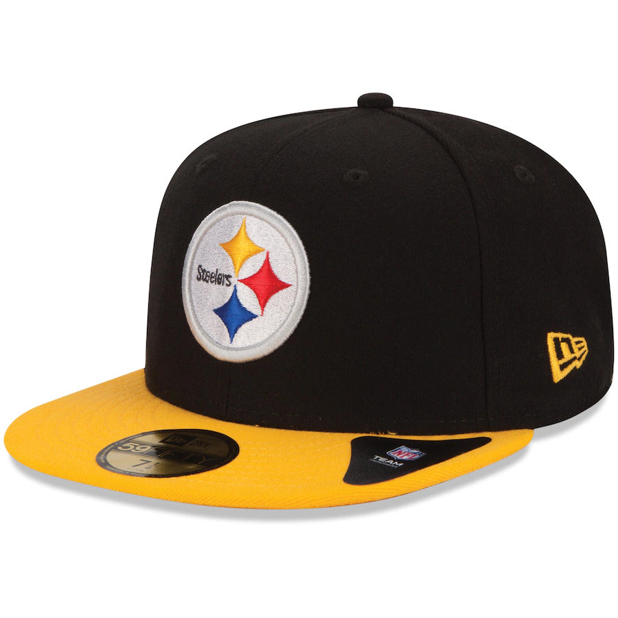 Pittsburgh Steelers 59FIFTY- Black/Gold Nvsoccer.com Thecoliseum