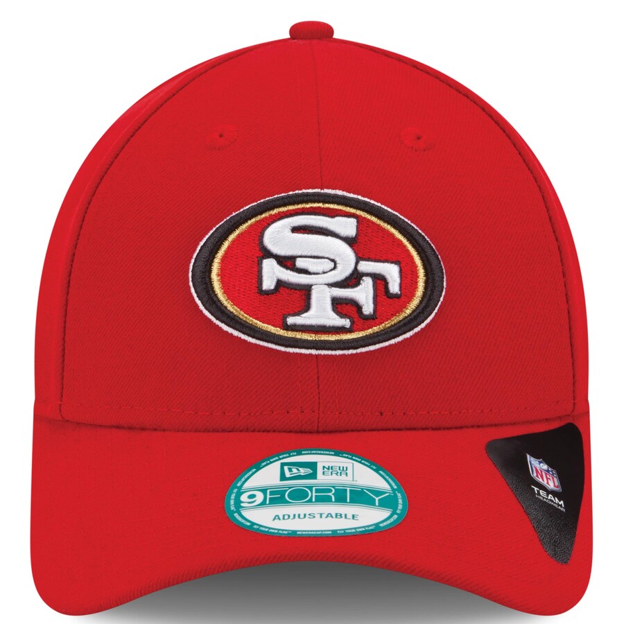 New Era Youth San Francisco 49ers League 9FORTY Adjustable Hat - Scarlet