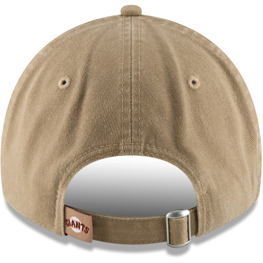 San Francisco Giants New Era Core Classic 2.0 9TWENTY Adjustable Hat - Khaki