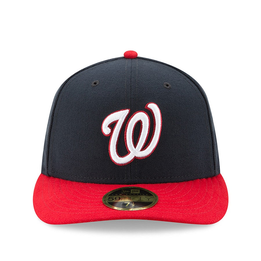 WASHINGTON NATIONALS LOW PROFILE ALTERNATE COLLECTION 59FIFTY FITTED-ON-FIELD COLLECTION-BLUE