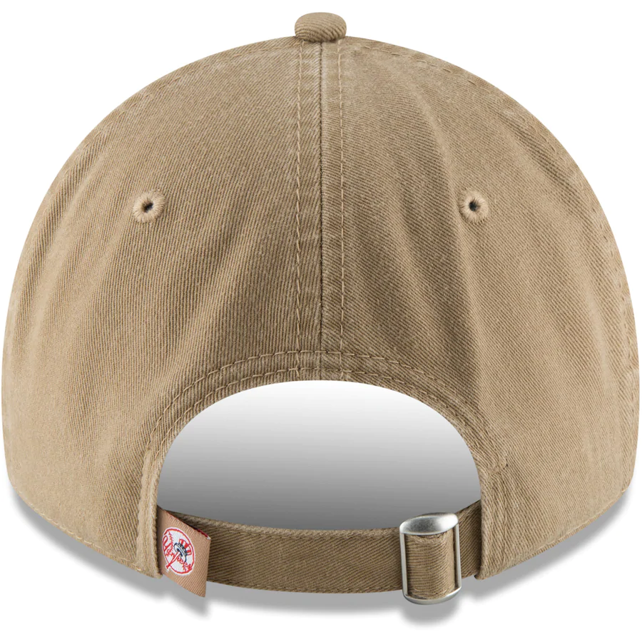 New York Yankees New Era Khaki Core Classic Secondary 9TWENTY Adjustable Hat