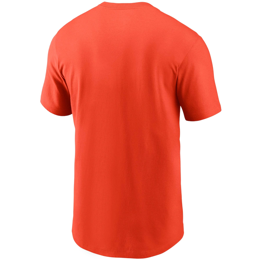 Nike San Francisco Giants White Primetime Property Of Practice T-Shirt-Orange