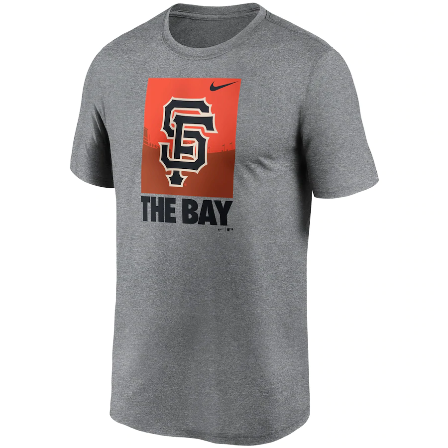 Nike San Francisco Giants Local Logo Legend T-Shirt – Heathered Gray