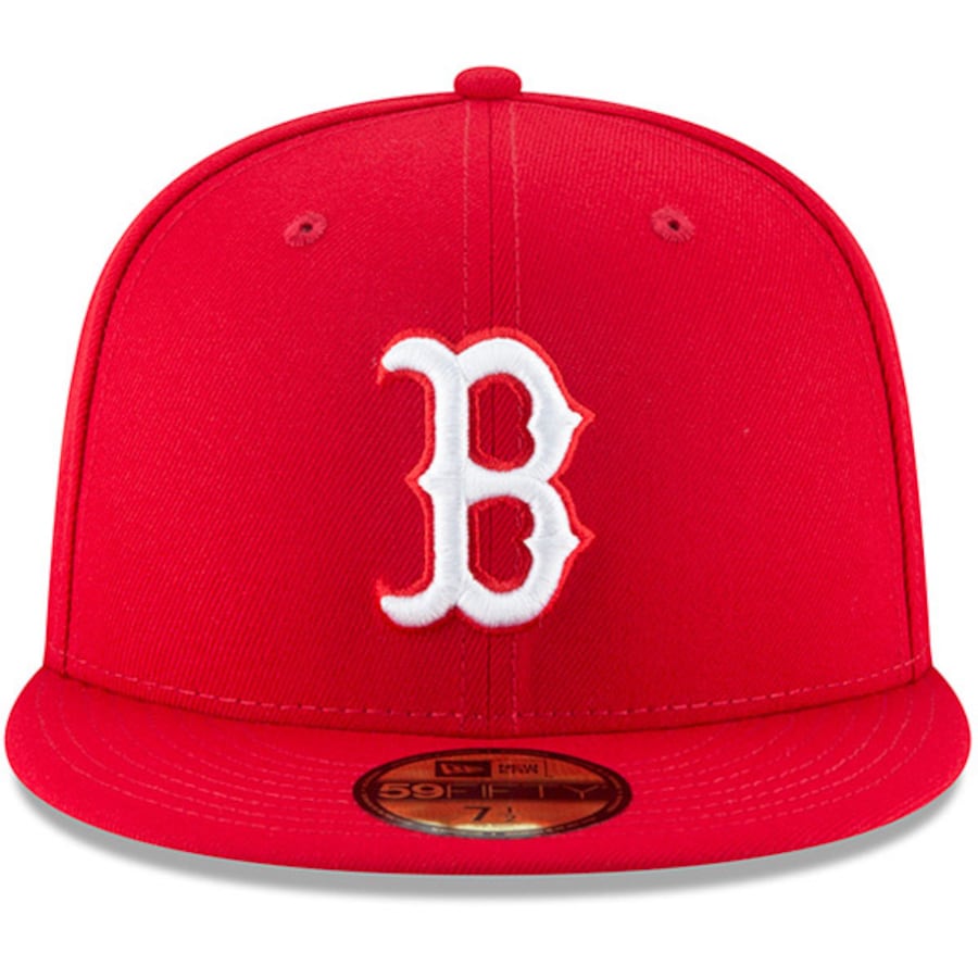 Boston Red Sox 59FIFTY FITTED- Scarlet Nvsoccer.com thecoliseum