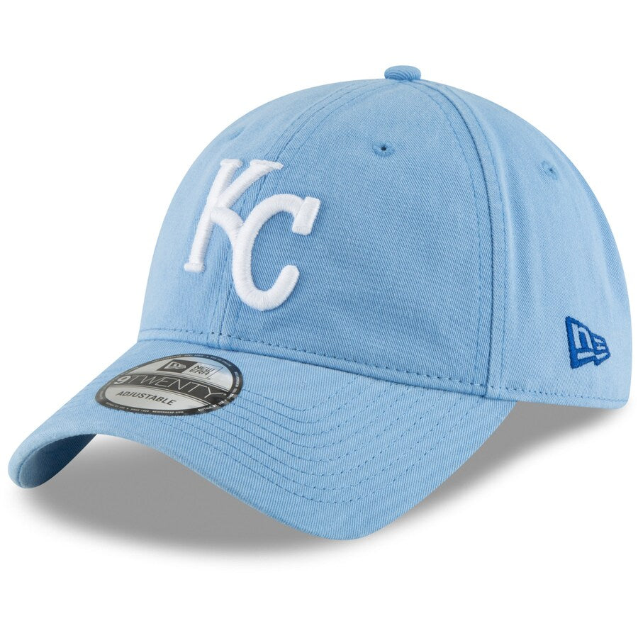 Kansas City Royals New Era Core Classic 9TWENTY Adjustable Hat-Light Blue