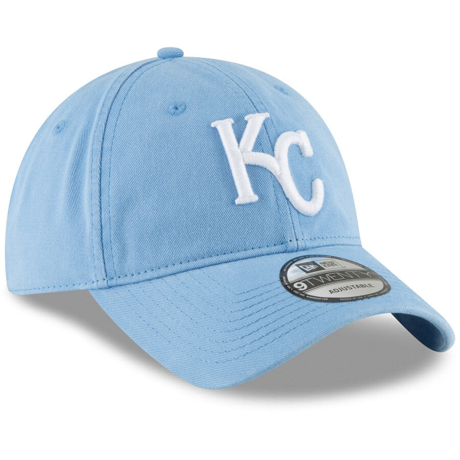 Kansas City Royals New Era Core Classic 9TWENTY Adjustable Hat-Light Blue