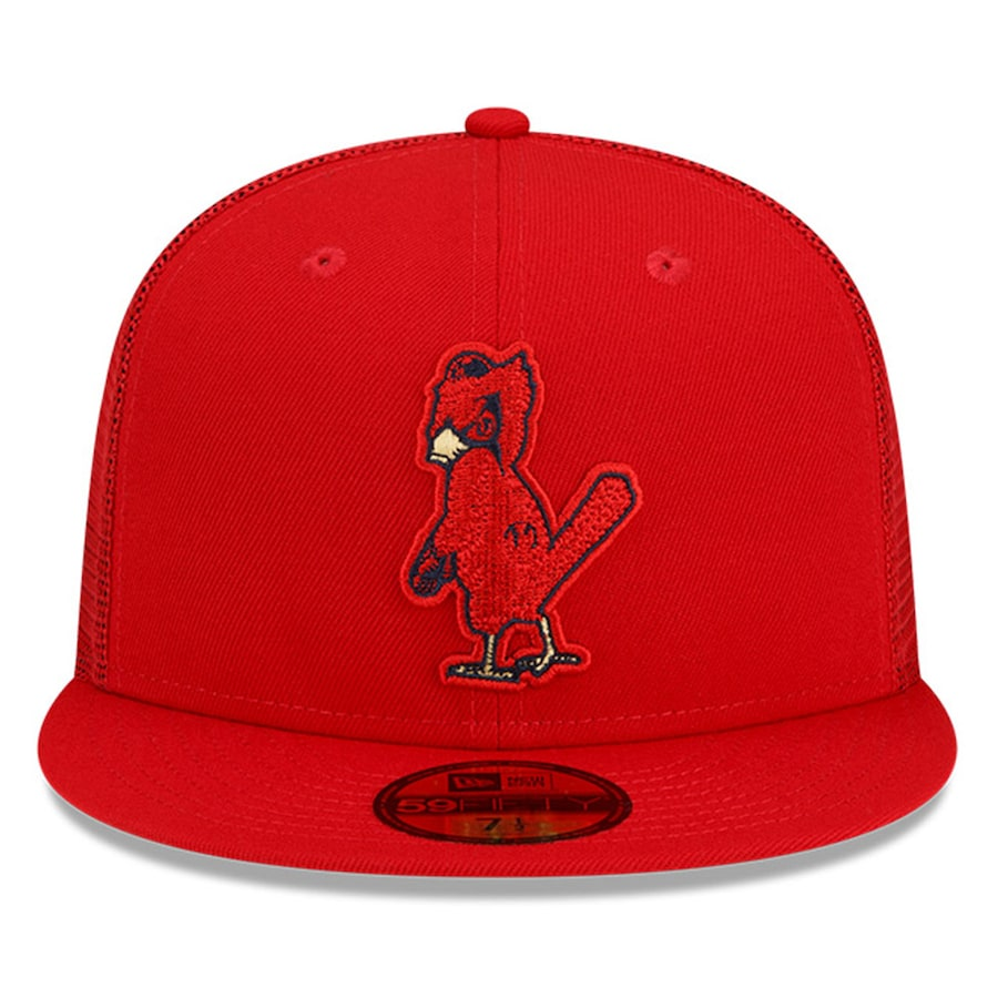 St. Louis Cardinals New Era 2022 Batting Practice 59FIFTY Fitted Hat - Red