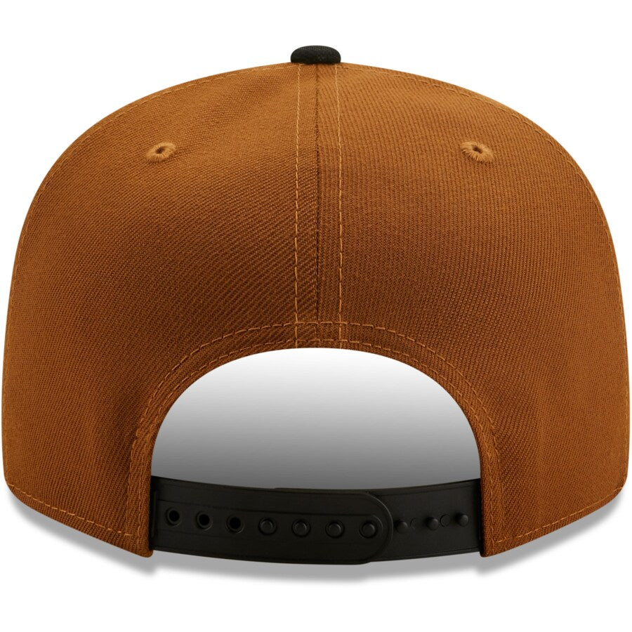 Oakland Athletics New Era Color Pack 2-Tone 9FIFTY Snapback Hat- Brown/Black
