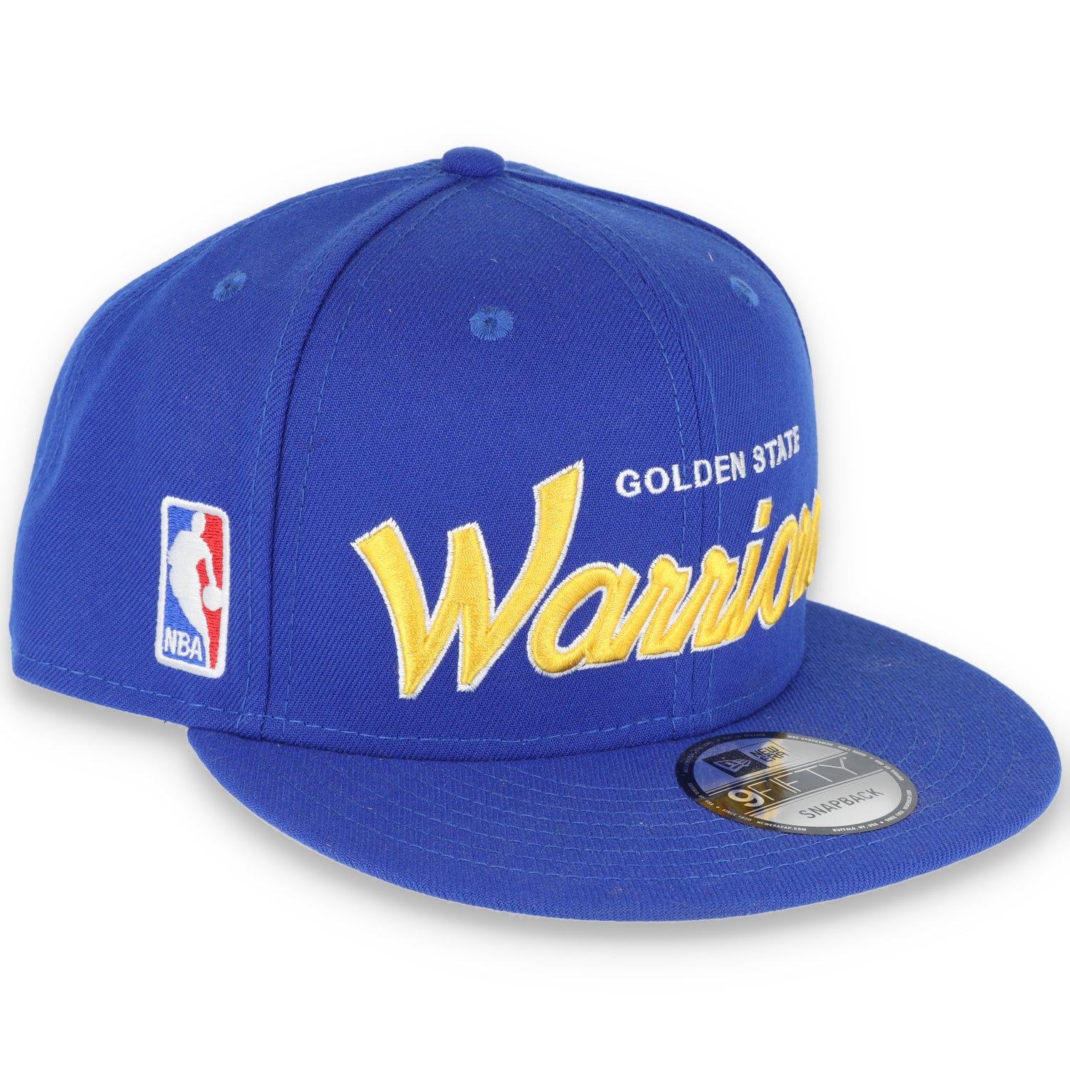 Golden State Warriors New Era Script Up Edition 9FIFTY Snap Hat