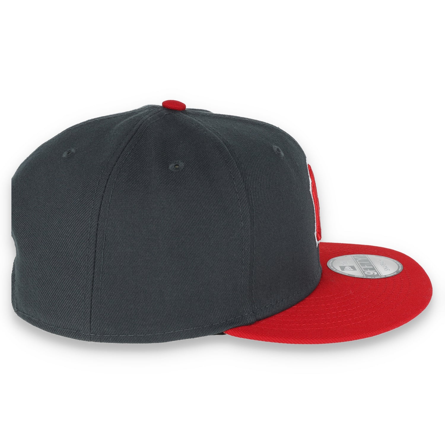 New York Yankees 2-Tone Color Pack 9FIFTY Snapback Hat- Grey/Scarlet